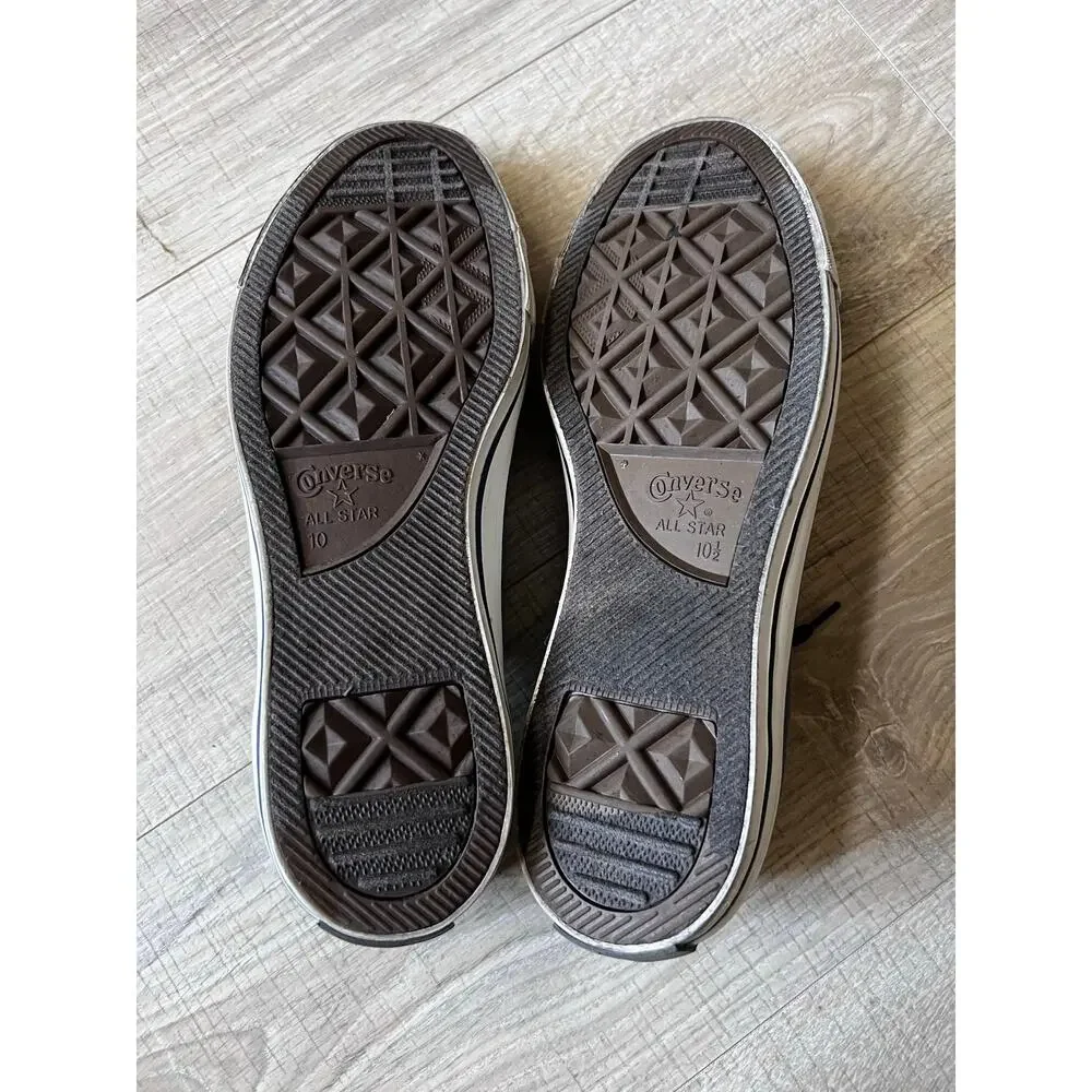 Men’s converse sneakers grey size 10.5